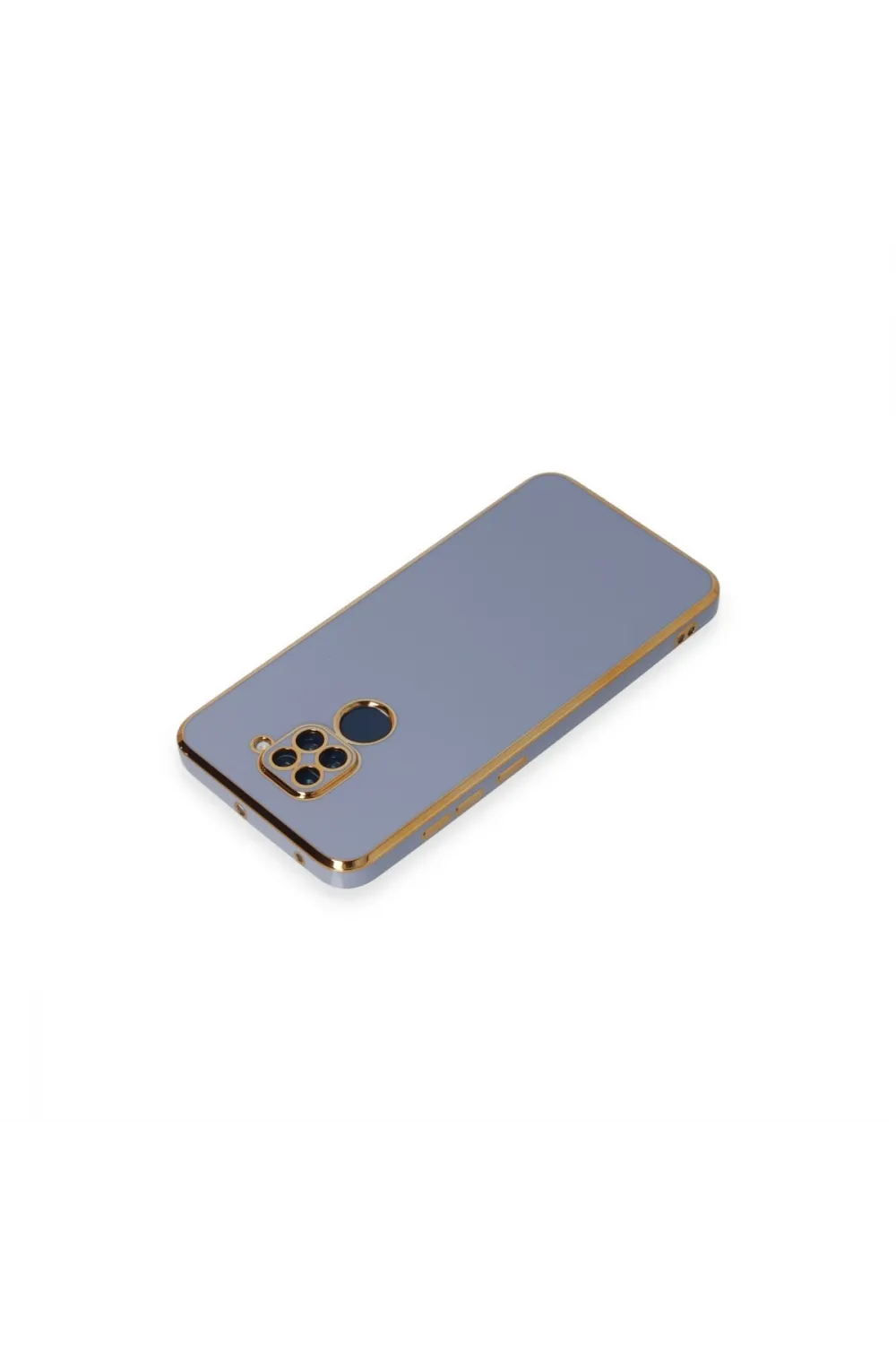 Xiaomi Redmi Note 9 Kılıf Volet Silikon - Mavi