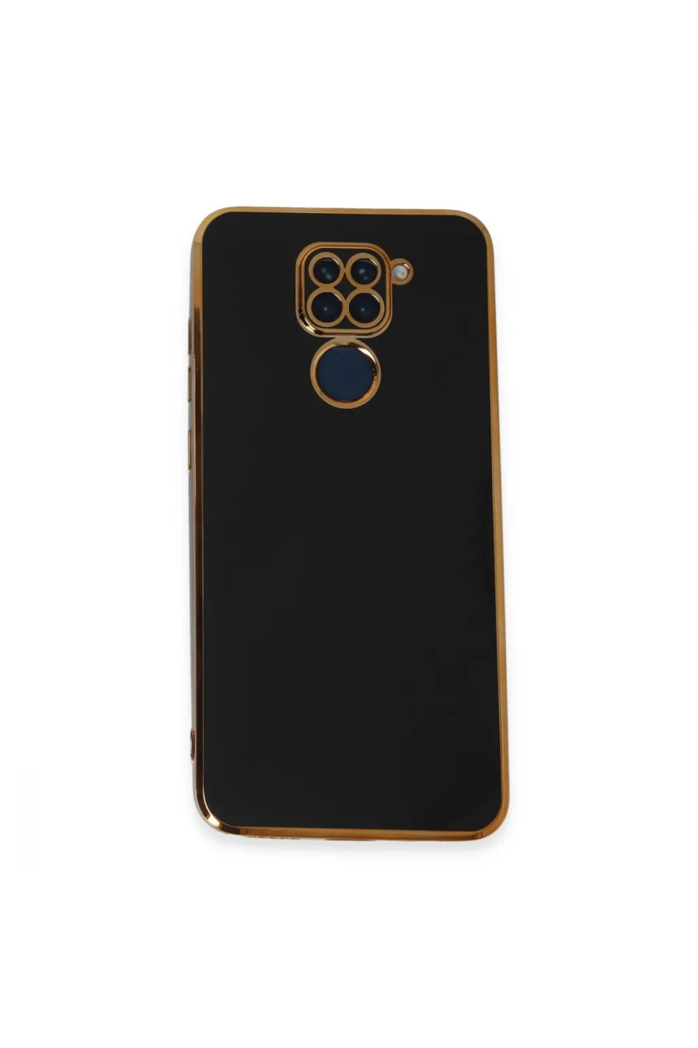 Xiaomi Redmi Note 9 Kılıf Volet Silikon - Siyah