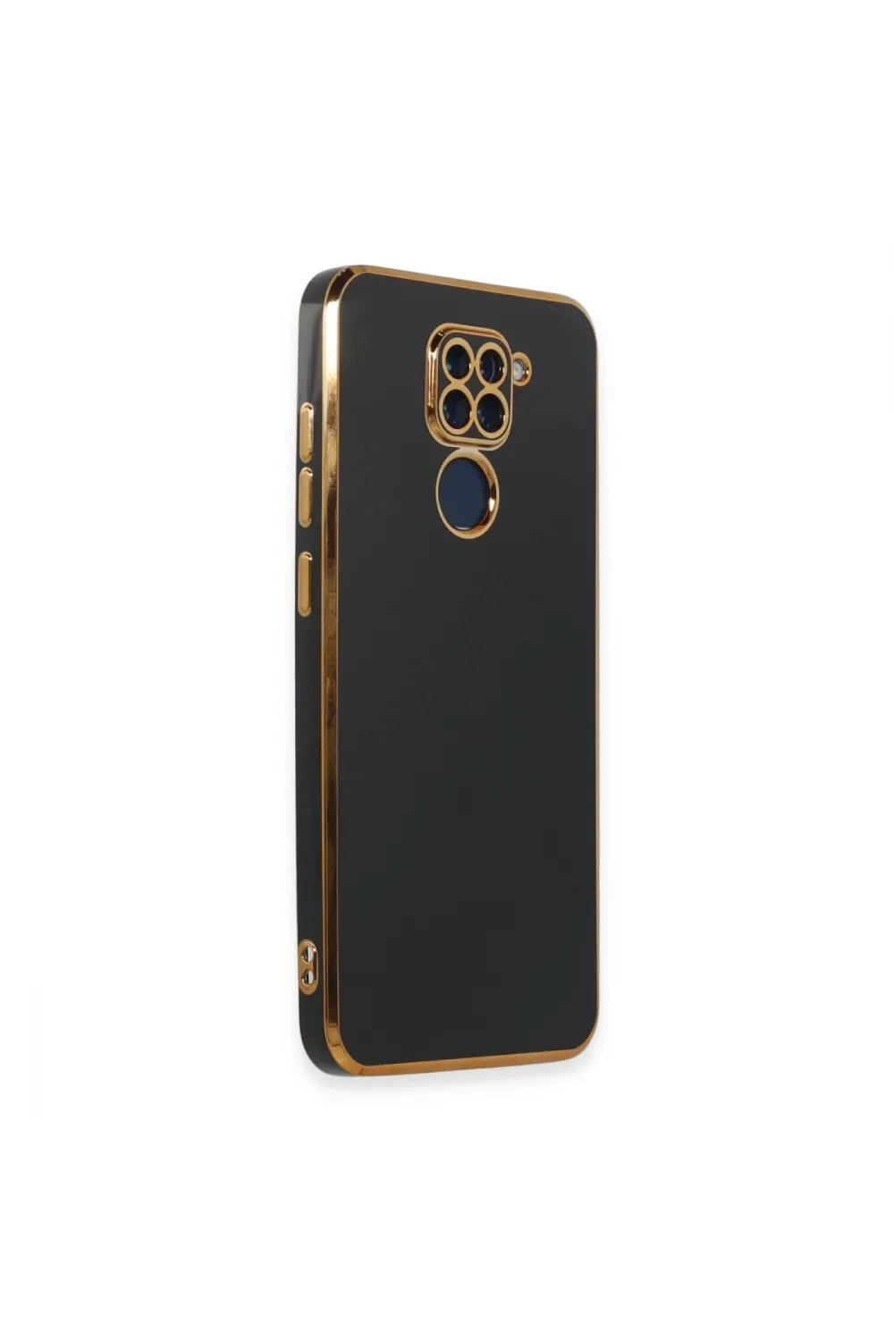 Xiaomi Redmi Note 9 Kılıf Volet Silikon - Siyah