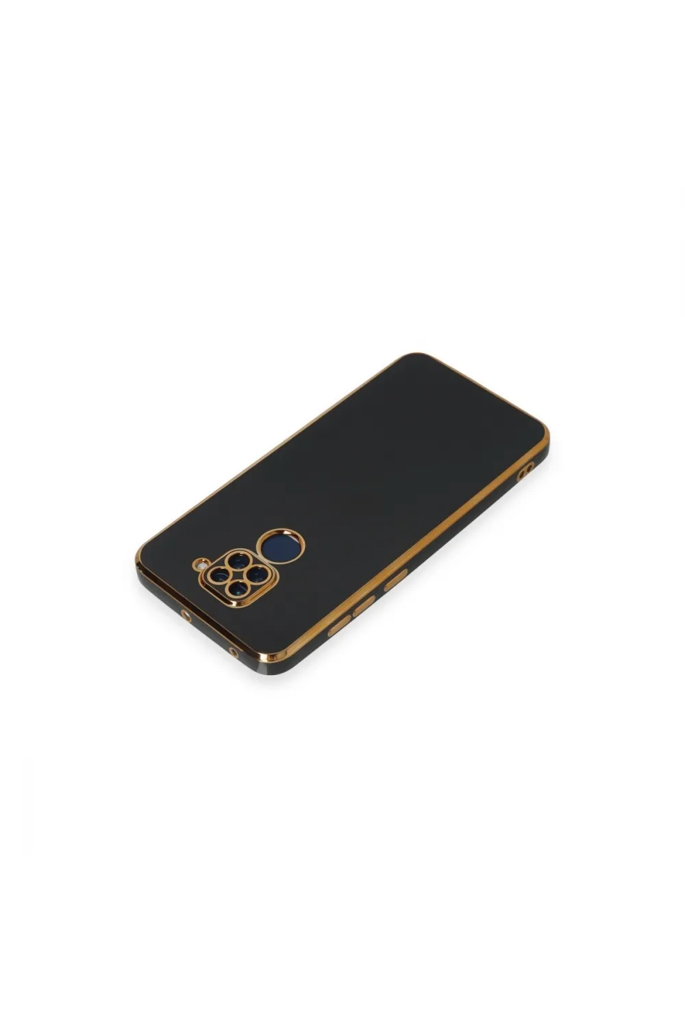 Xiaomi Redmi Note 9 Kılıf Volet Silikon - Siyah