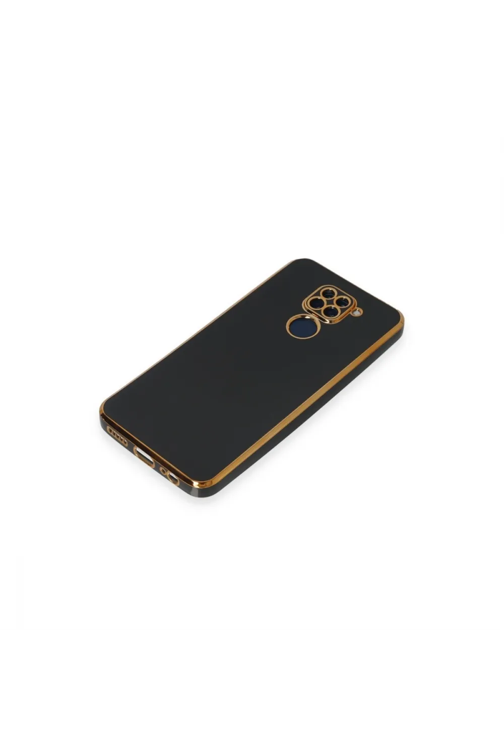 Xiaomi Redmi Note 9 Kılıf Volet Silikon - Siyah