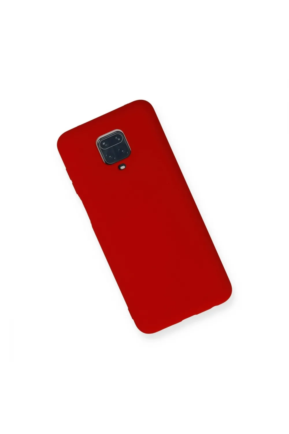 Xiaomi Redmi Note 9 Pro Kılıf Nano İçi Kadife Silikon - Kırmızı