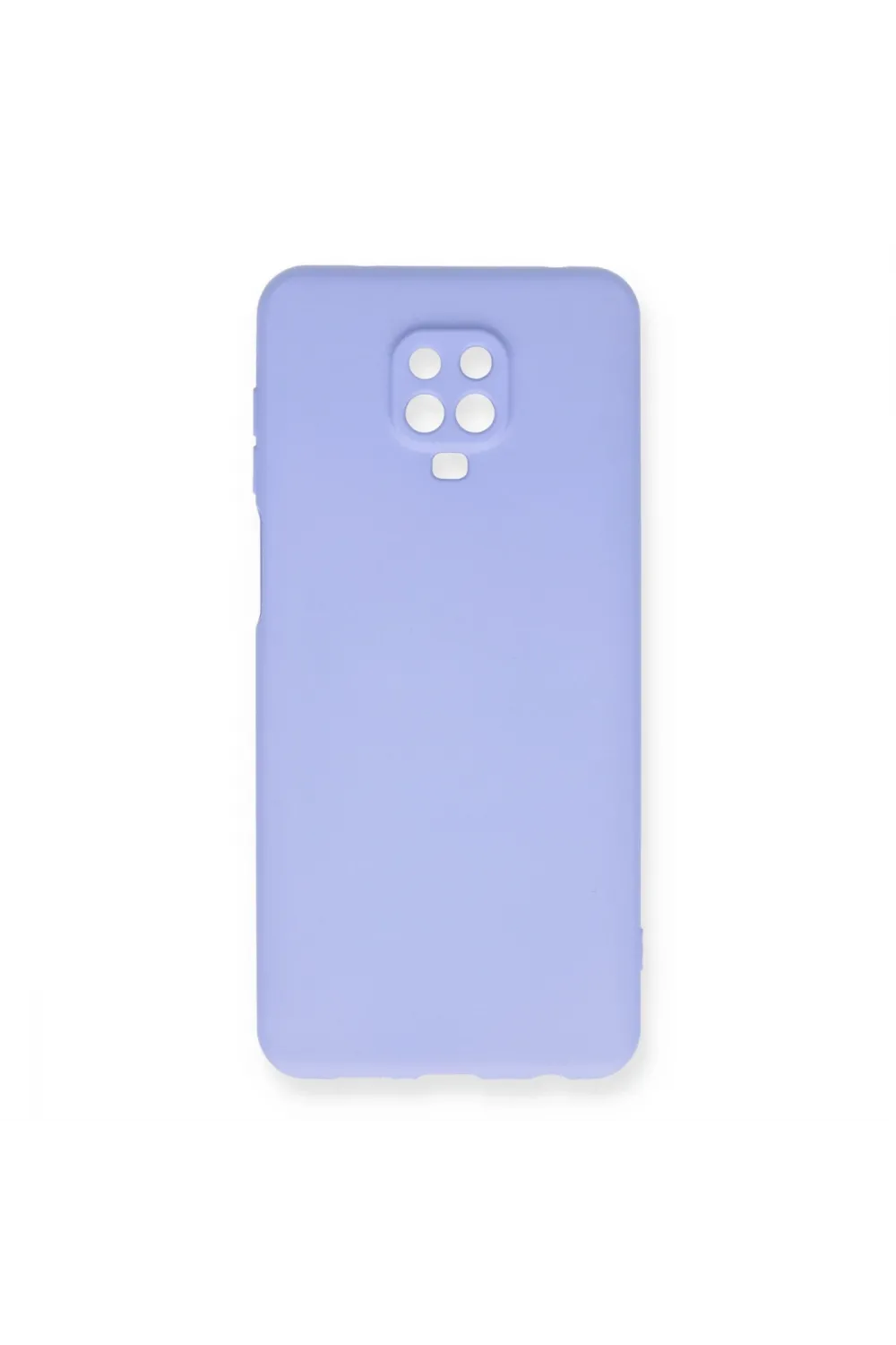 Xiaomi Redmi Note 9 Pro Kılıf Nano İçi Kadife Silikon - Lila