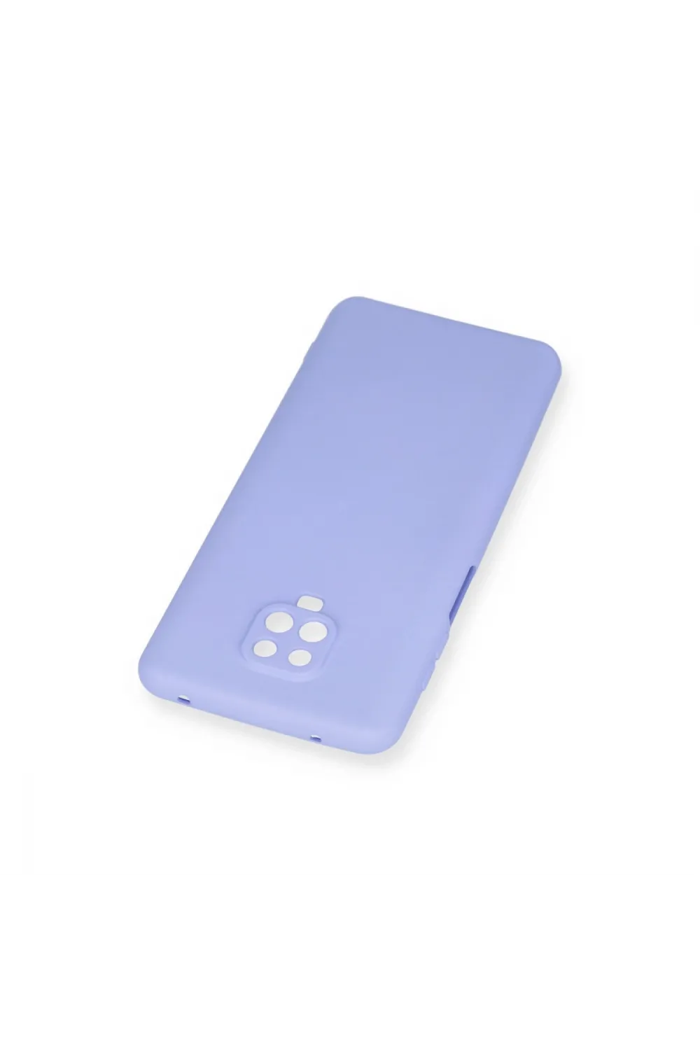 Xiaomi Redmi Note 9 Pro Kılıf Nano İçi Kadife Silikon - Lila