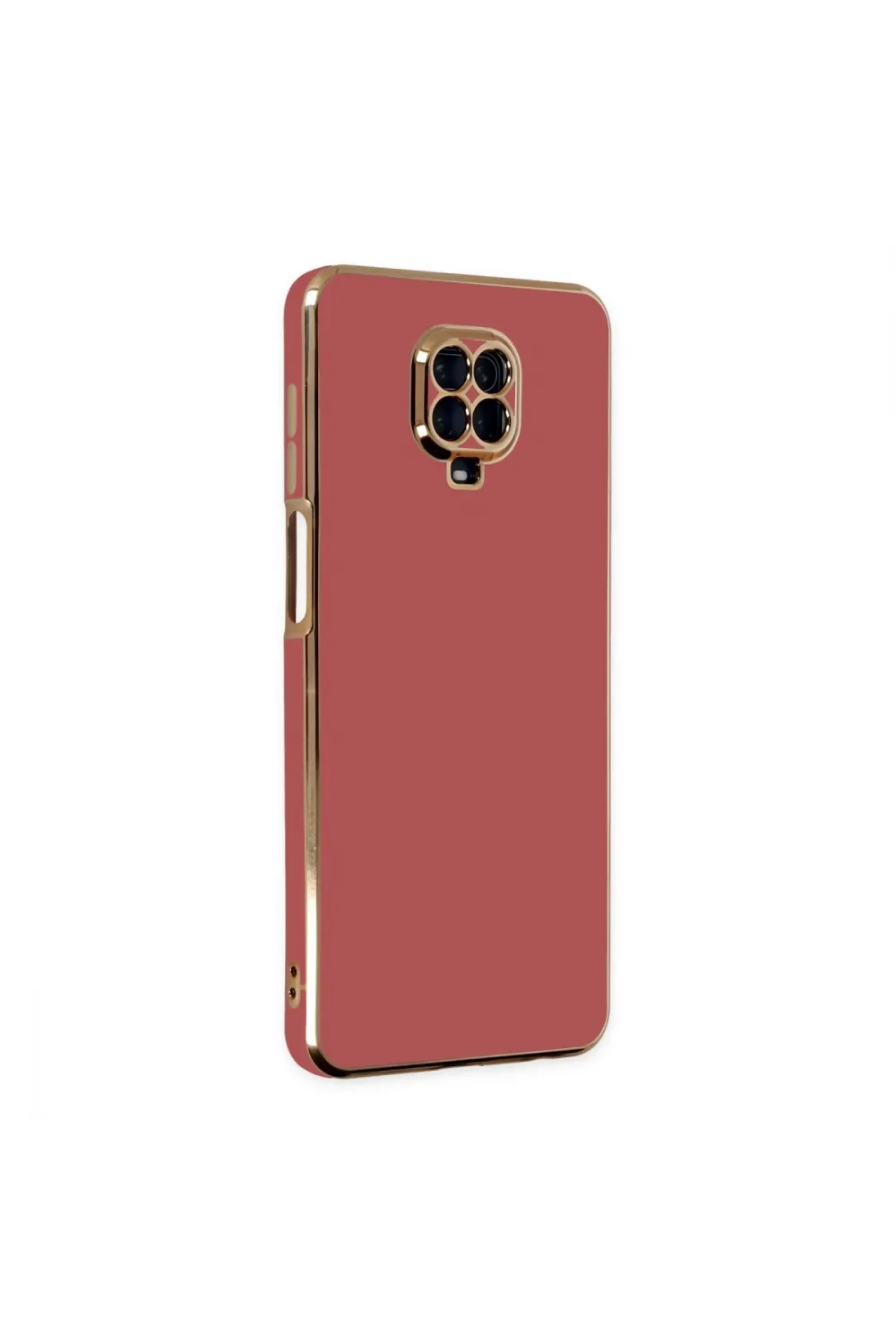 Xiaomi Redmi Note 9 Pro Kılıf Volet Silikon - Kırmızı