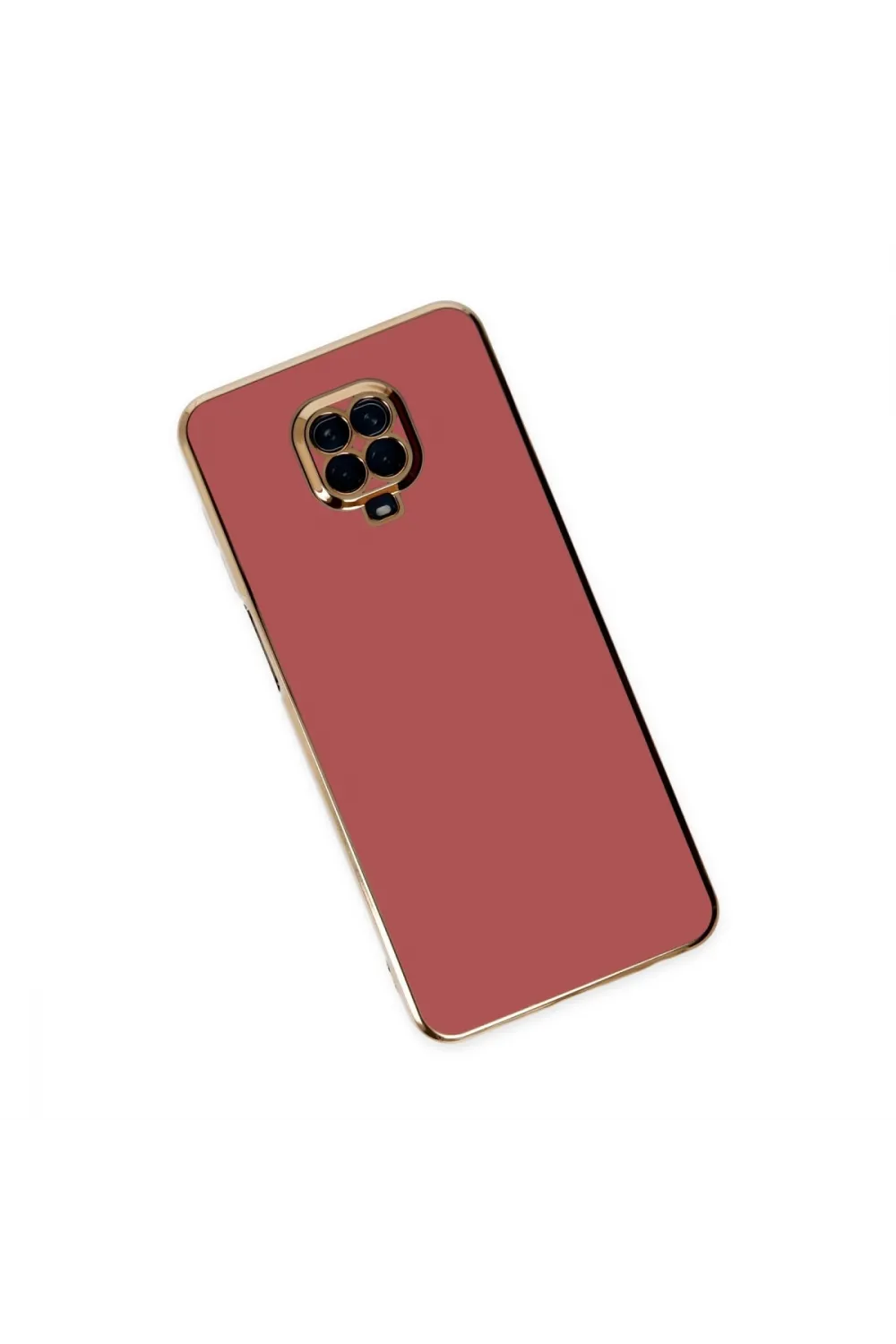 Xiaomi Redmi Note 9 Pro Kılıf Volet Silikon - Kırmızı