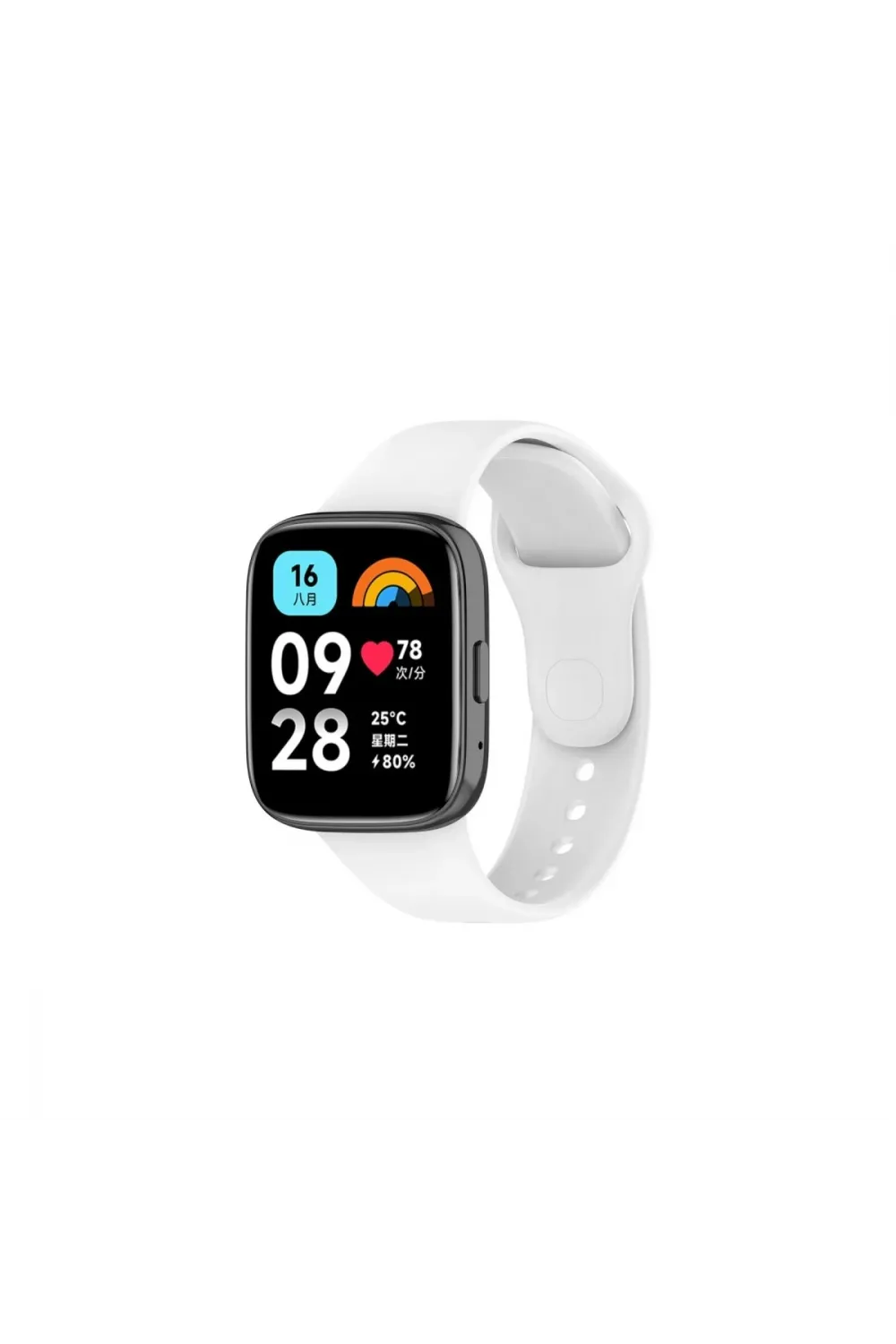 Xiaomi Redmi Watch 3 Active Klasik Kordon - Beyaz