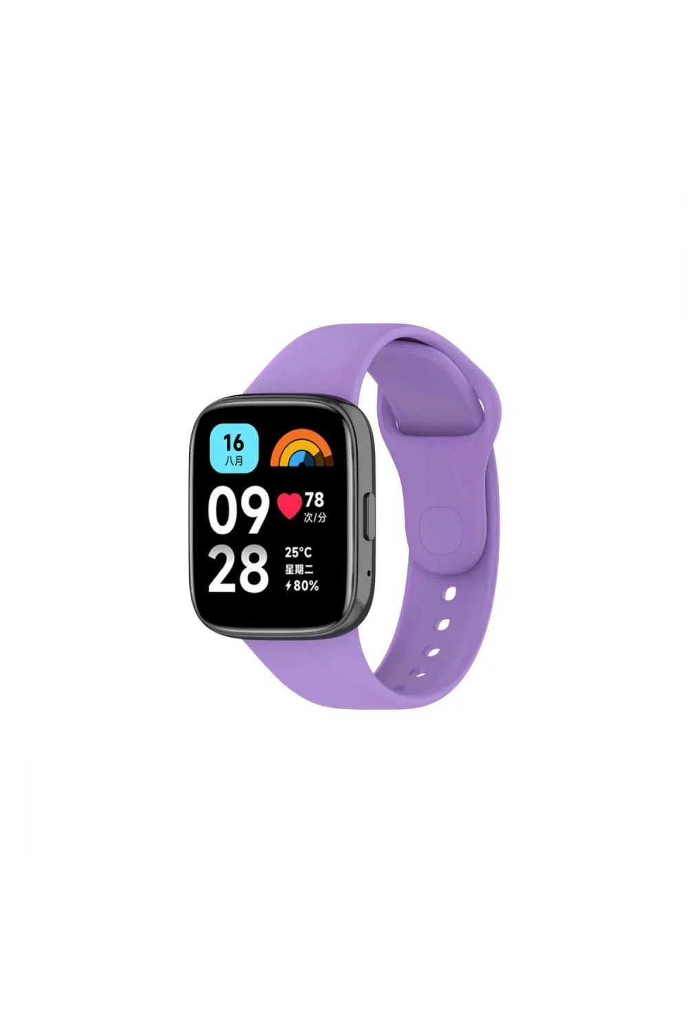Xiaomi Redmi Watch 3 Active Klasik Kordon - Lila