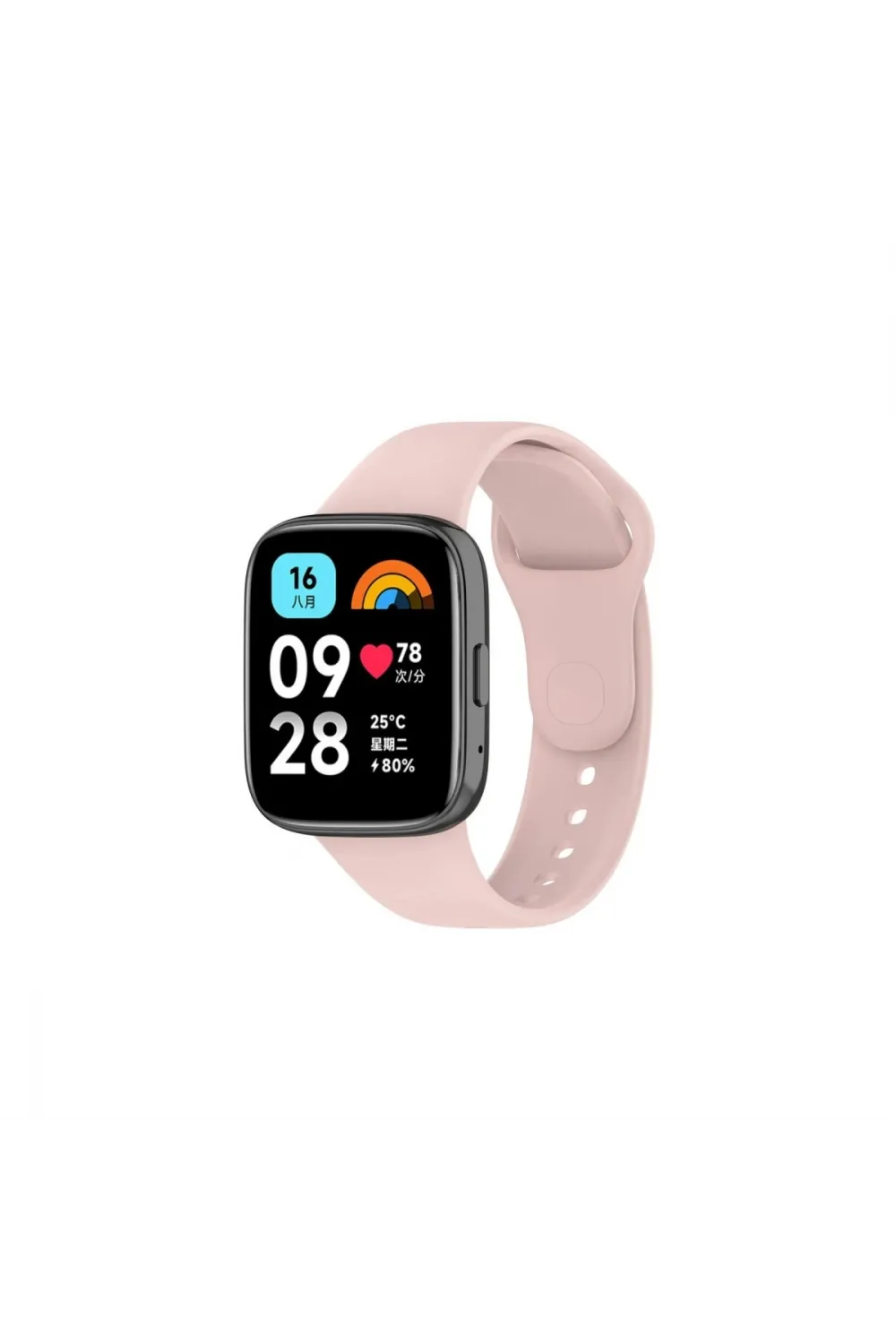 Xiaomi Redmi Watch 3 Active Klasik Kordon - Pudra