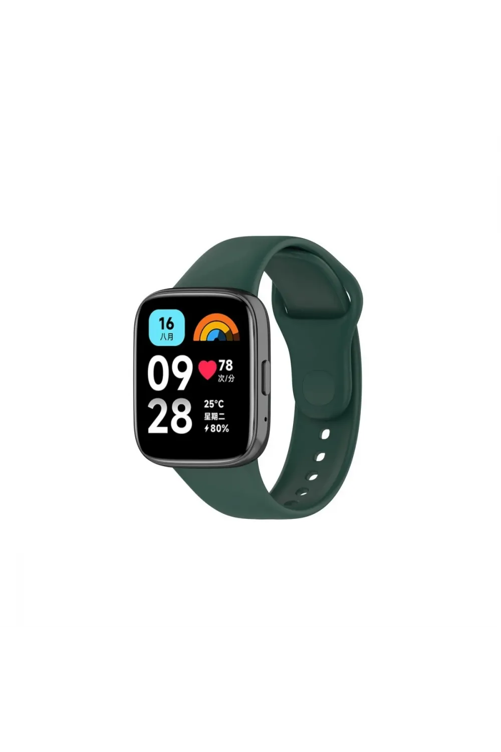 Xiaomi Redmi Watch 3 Active Klasik Kordon (saat Değildir) - Haki Yeşil