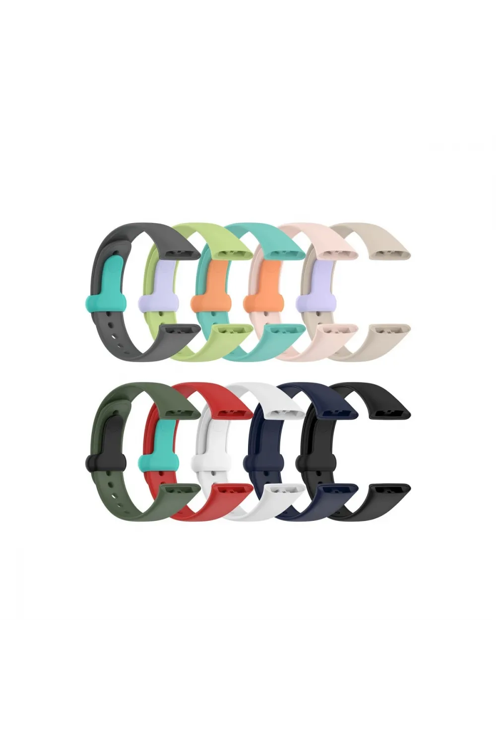 Xiaomi Redmi Watch 3 Origin Silikon Kordon (saat Değildir) - Beyaz