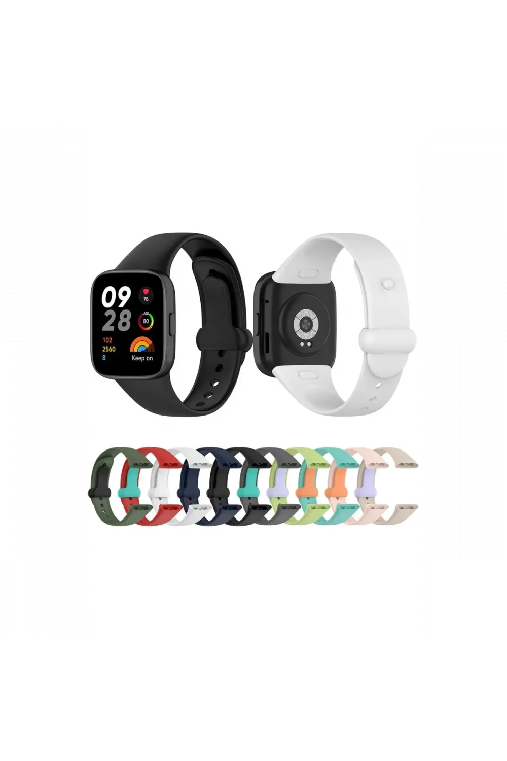 Xiaomi Redmi Watch 3 Origin Silikon Kordon - Siyah