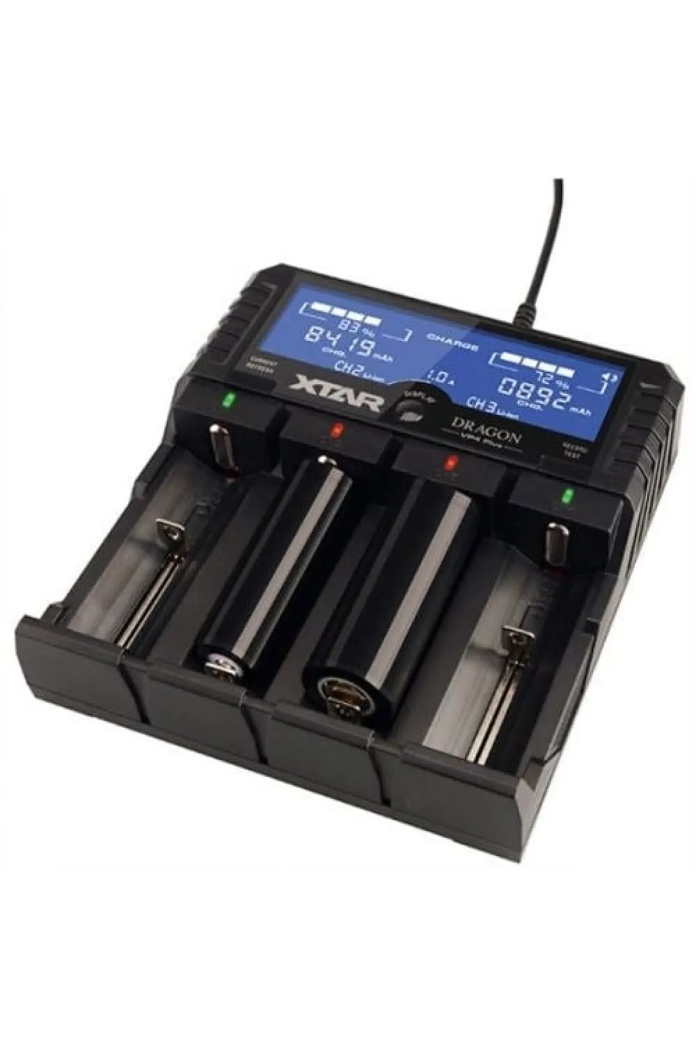 Xtar DRAGON VP4 PLUS Li-ion / NI-CD / NI-MH Pil Şarj Cihazı