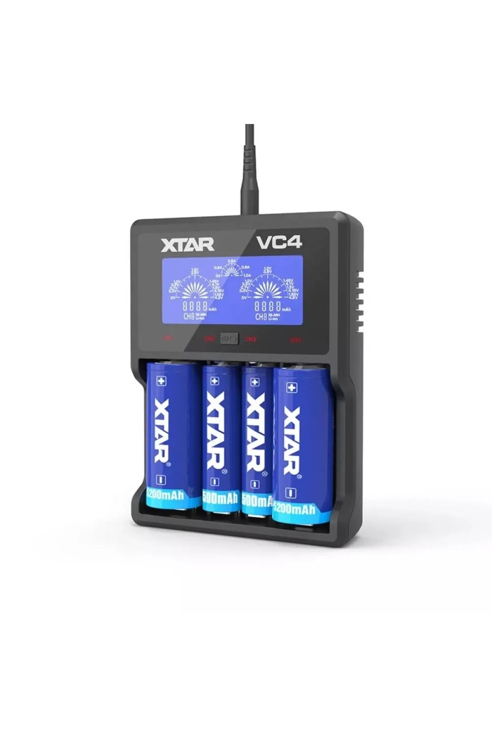 Xtar Vc4 Dörtlü Li-ion / Nı-cd / Nı-mh Pil Şarj Cihazı