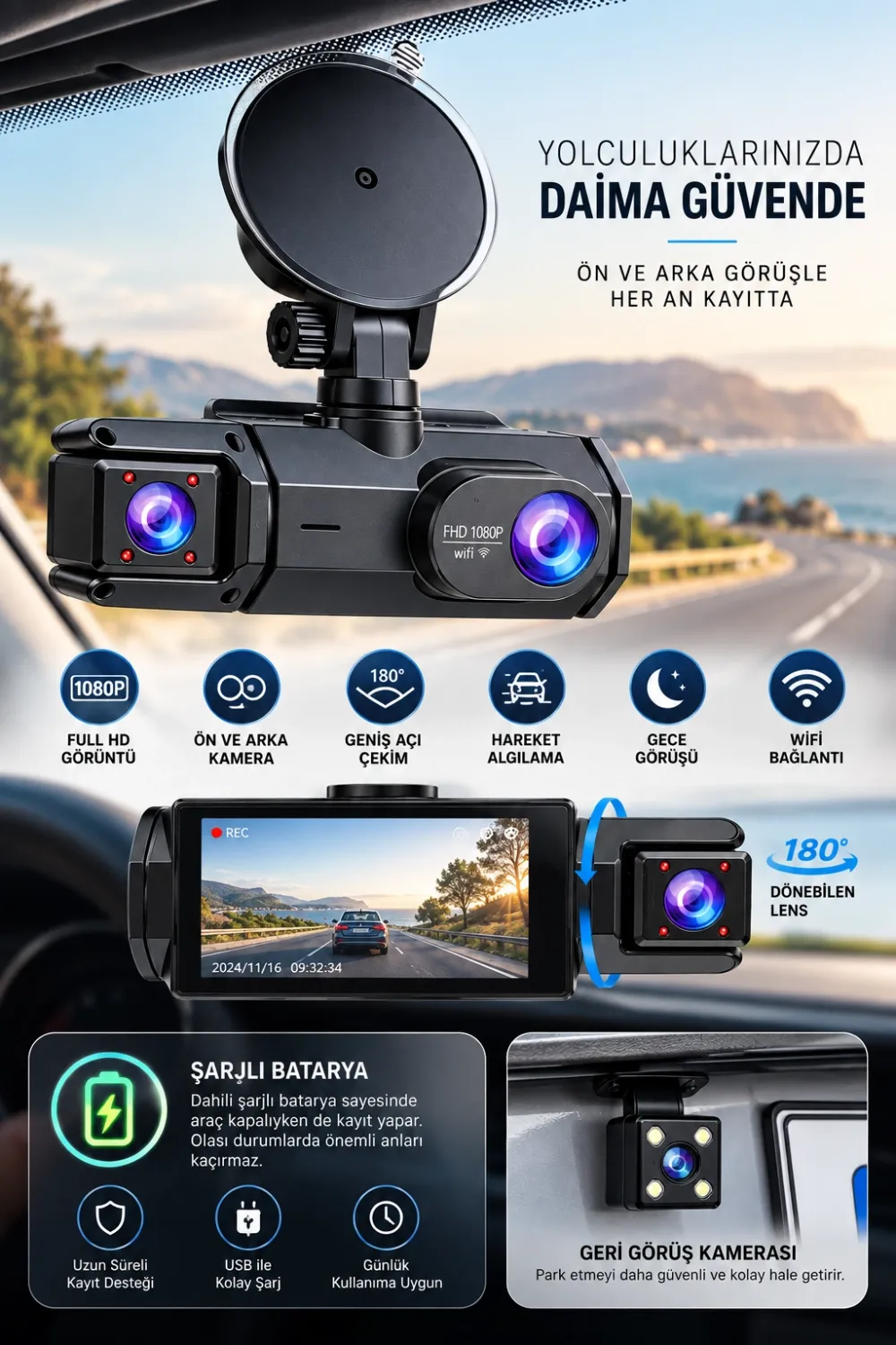 Y103 Araç Kamerası