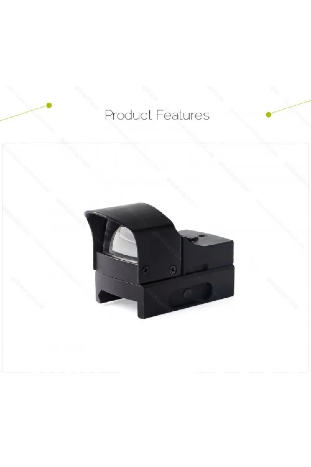 Yakın Menzilli Için Hedefleme Çift Renk Işıklı Reddot Sight