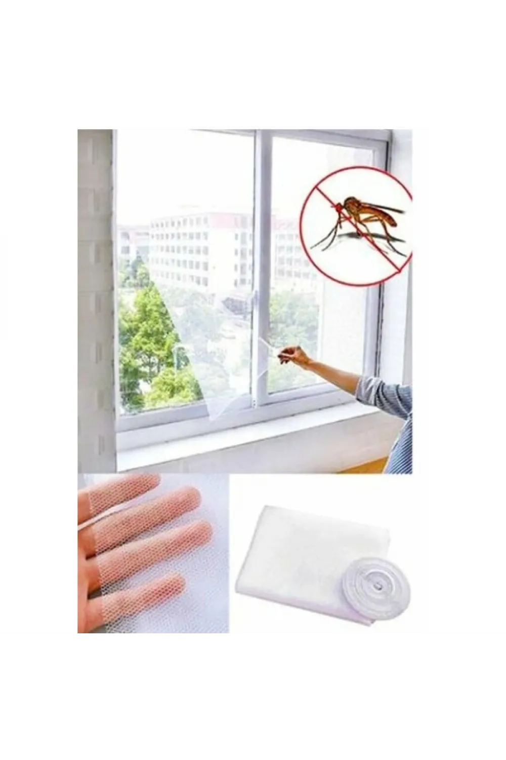 Yapışkanlı Tek Kanat Sineklik