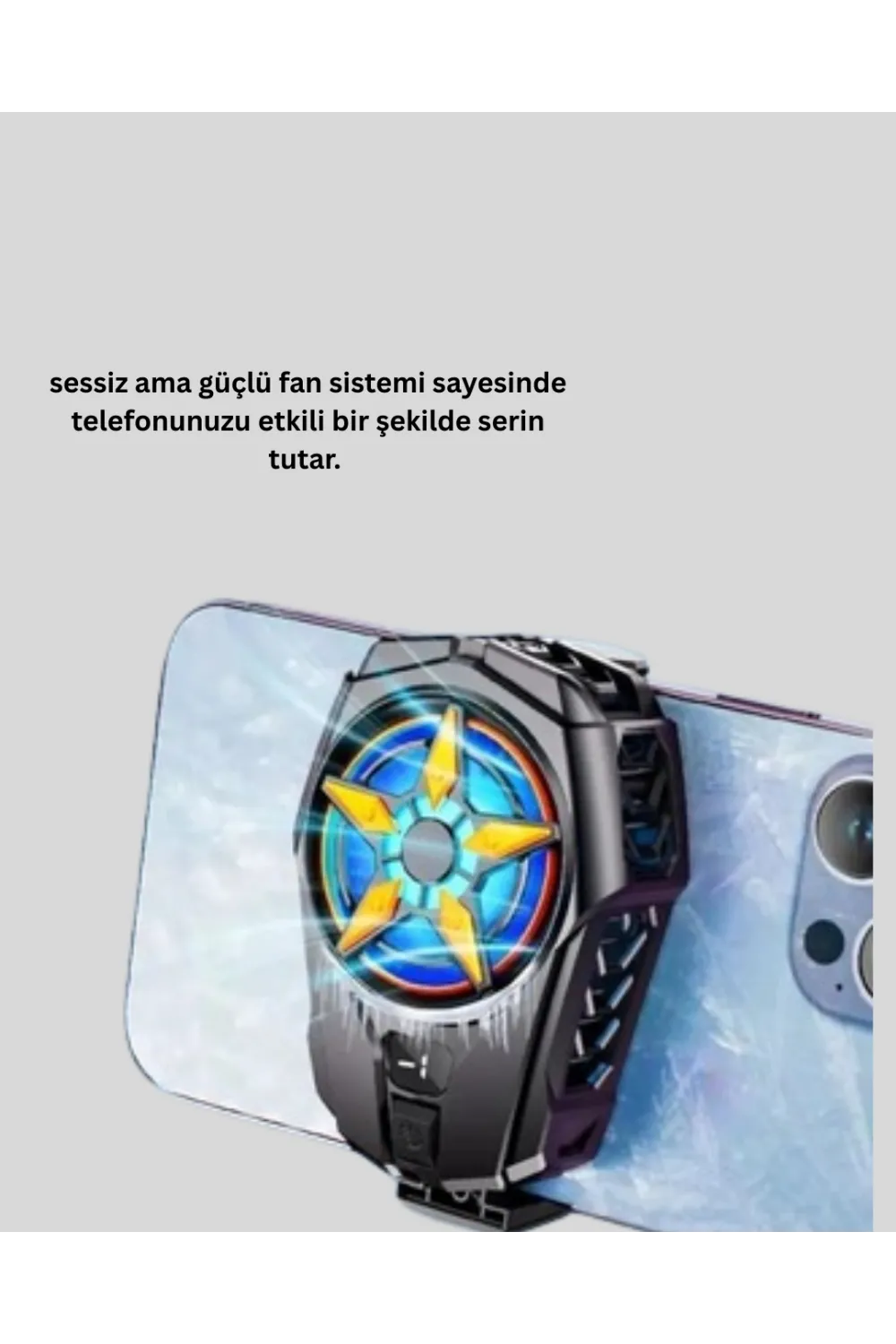 Yarı İletken Çipli Güçlü Telefon Soğutma Aleti