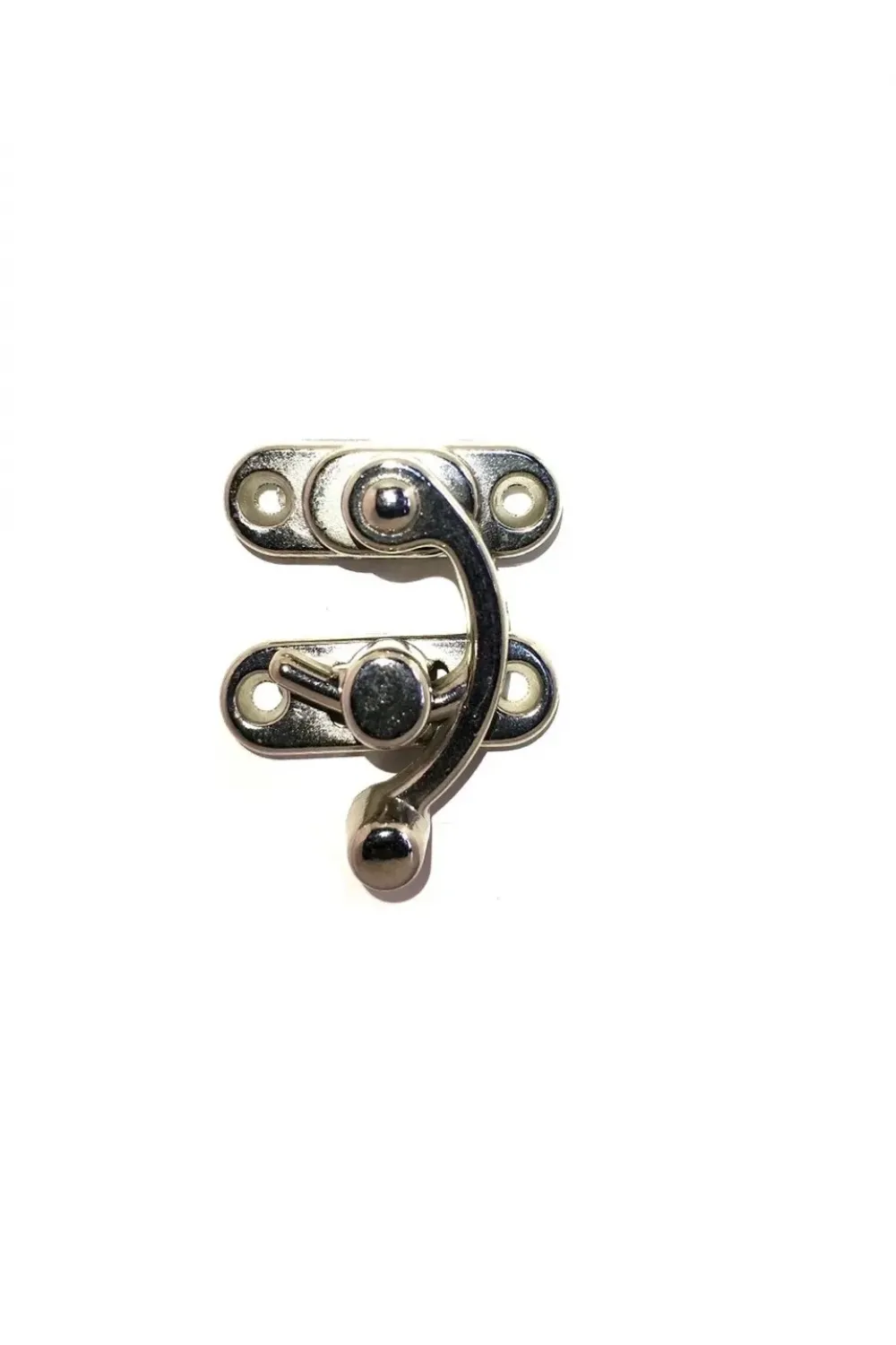 Yay Gözü, Ahşap Kutu Klipsi - Küçük 28x33 Mm, Nikel 1 Adet