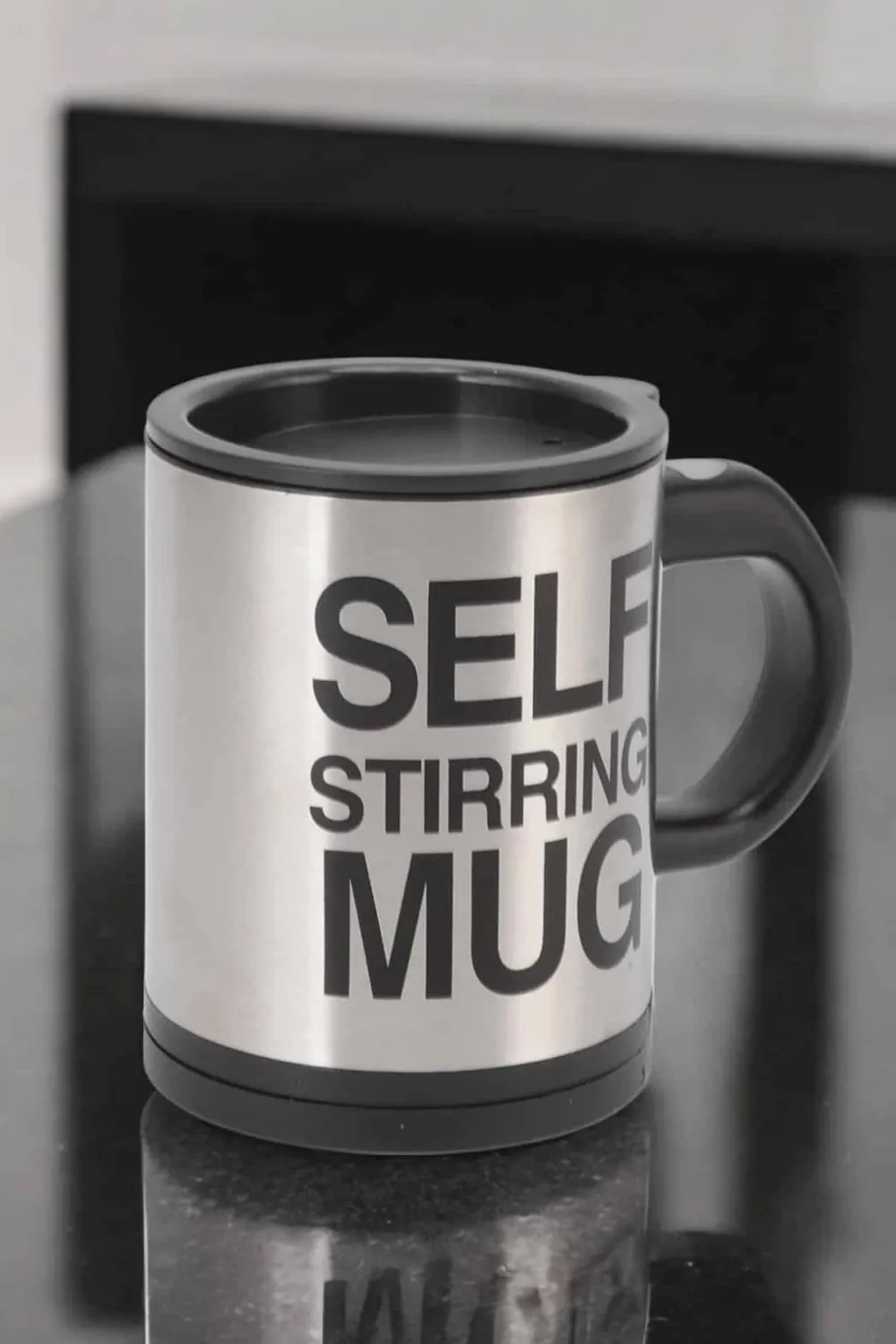 Yazılı Mug Kupa Karıştırıcı Özelliği Ve Paslanmaz Çelik