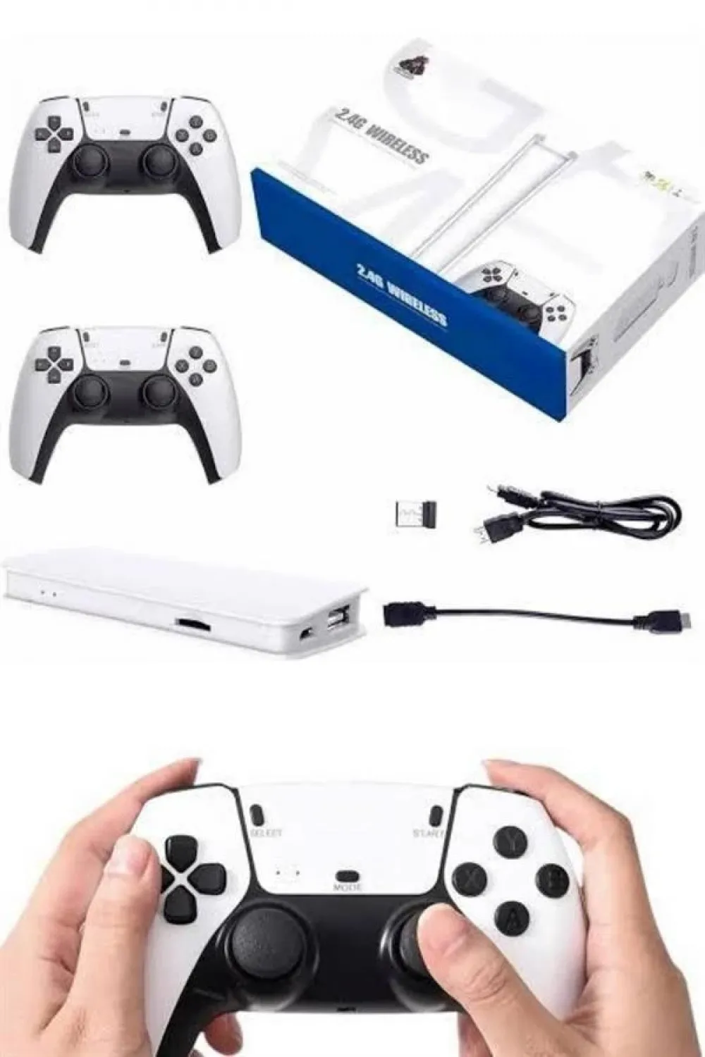 Yeni Nesil 4k Hd 2.4g Kablosuz Kol 3000 Oyunlu Game Station Retro Atari Game Box