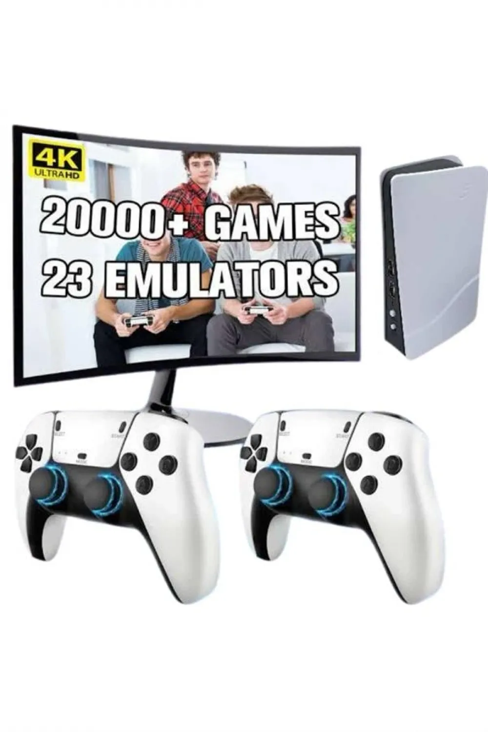 Yeni Nesil 4k Hd 2.4g Kablosuz Kol 3000 Oyunlu Game Station Retro Atari Game Box