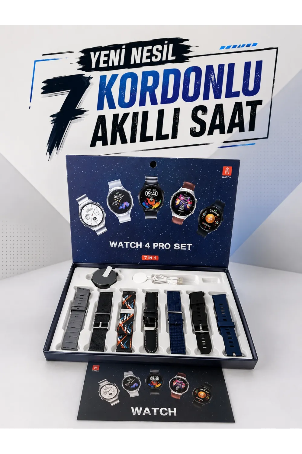 Yeni Nesil Akıllı Saat 2024 Model Uyku Ve Sağlık Takibi Bluetooth Bağlantılı