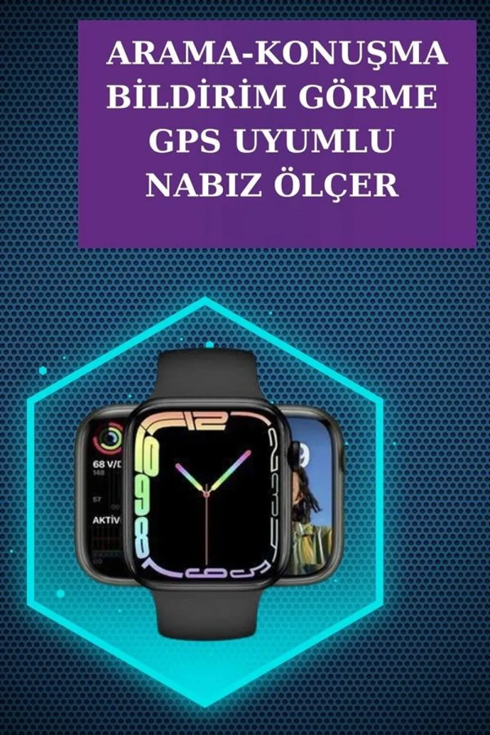 Yeni Nesil Akıllı Saat Ve Kablosuz Kulaklık Kampanyası İkili Set Bluetooth Bağlantılı