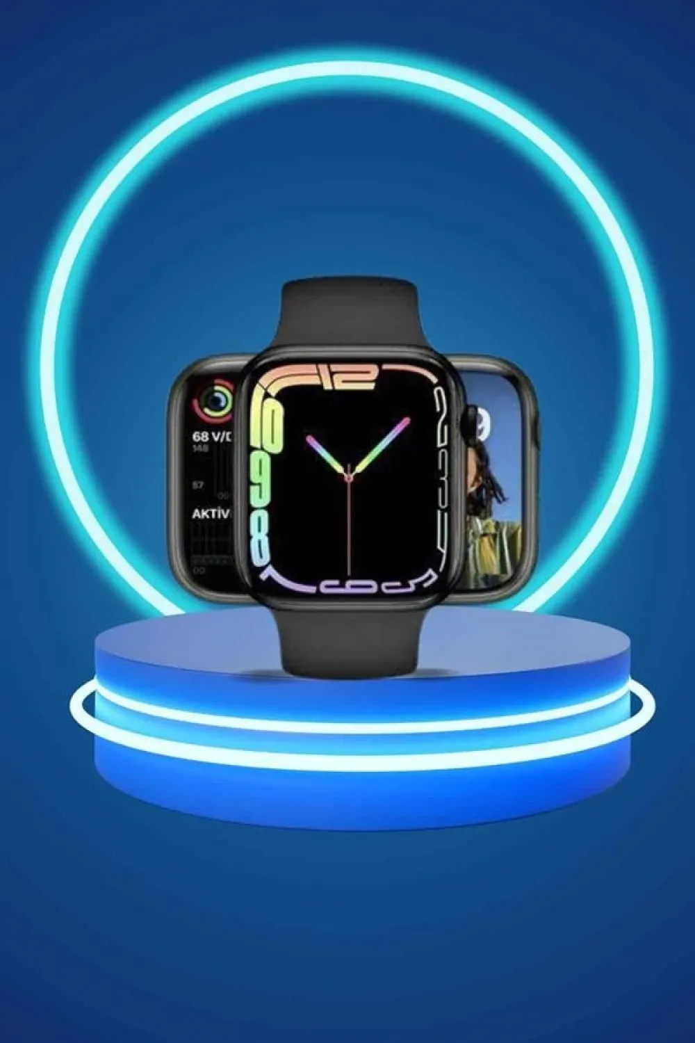 Yeni Nesil Akıllı Saat Ve Ucuz Kaliteli Bluetooth Kablosuz Kulaklık Amoled Ekran