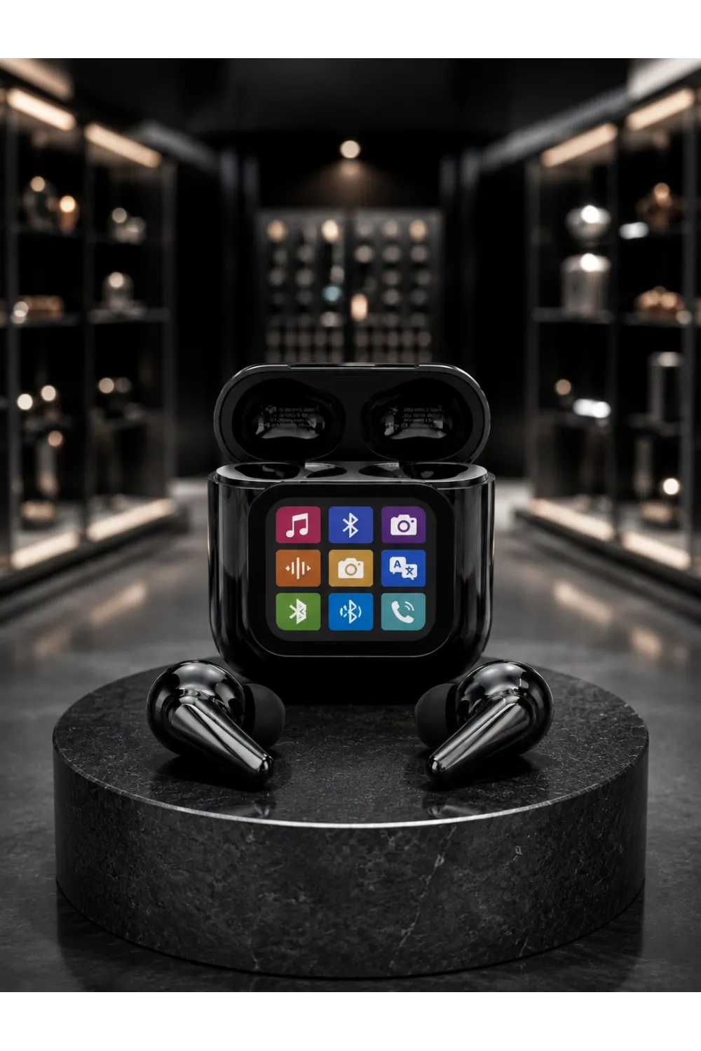Yeni Nesil Aı Bluetooth Kulaklık Akıllı Dokunmatik Ekranlı