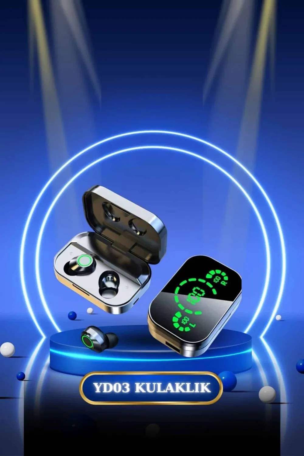 Yeni Nesil Kaliteli Akıllı Saat Ve Kablosuz Bluetooth Kulaklık Yüksek Ses Kaliteli