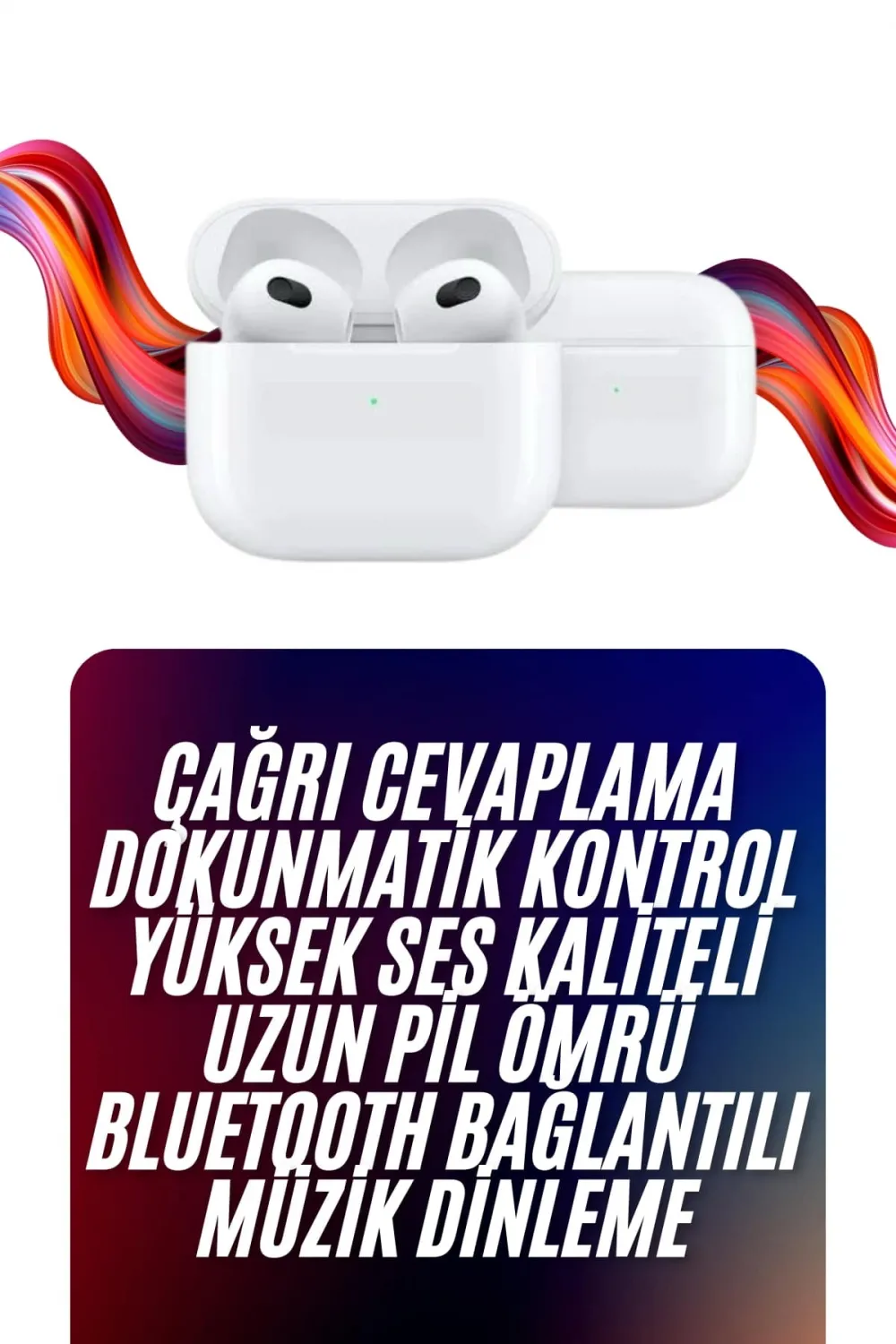 Yeni Nesil Kulak İçi Bluetooth Kulaklık Kablosuz Sesli Asistan