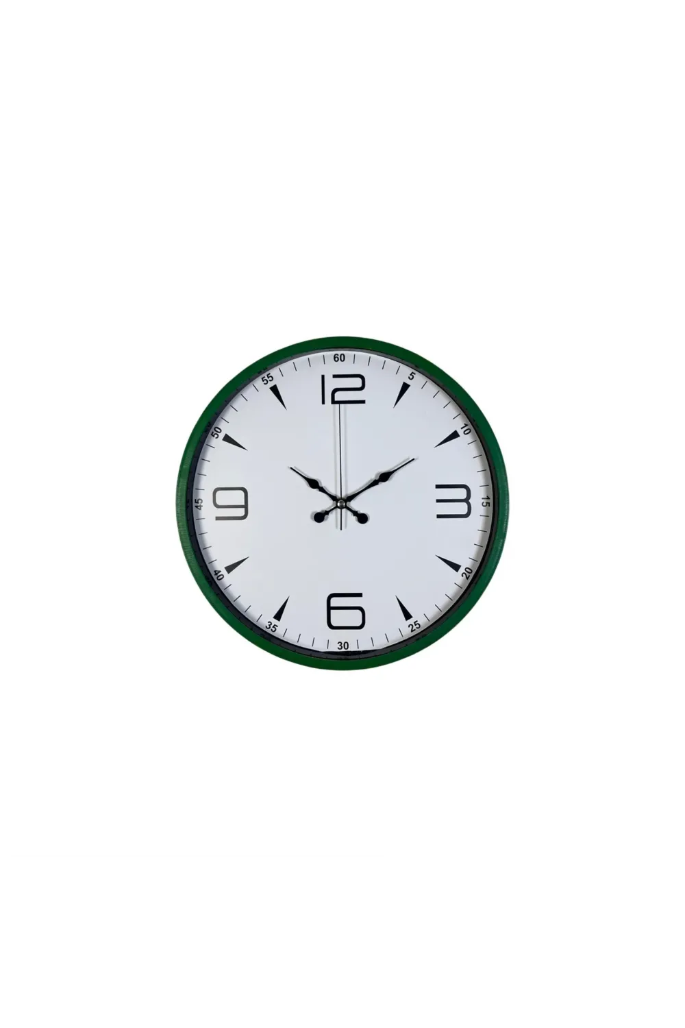 Yeşil Aura 36 Cm Standart Duvar Saati