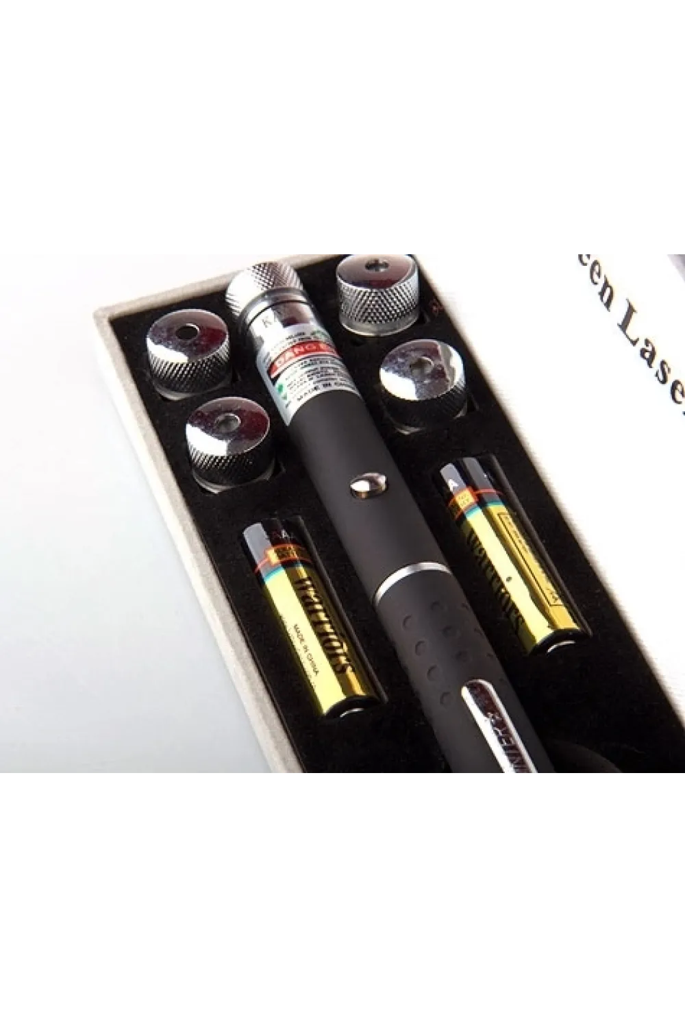 Yeşil Lazer Pointer 50 Mw 15 Km Etkili (5 Başlıklı)