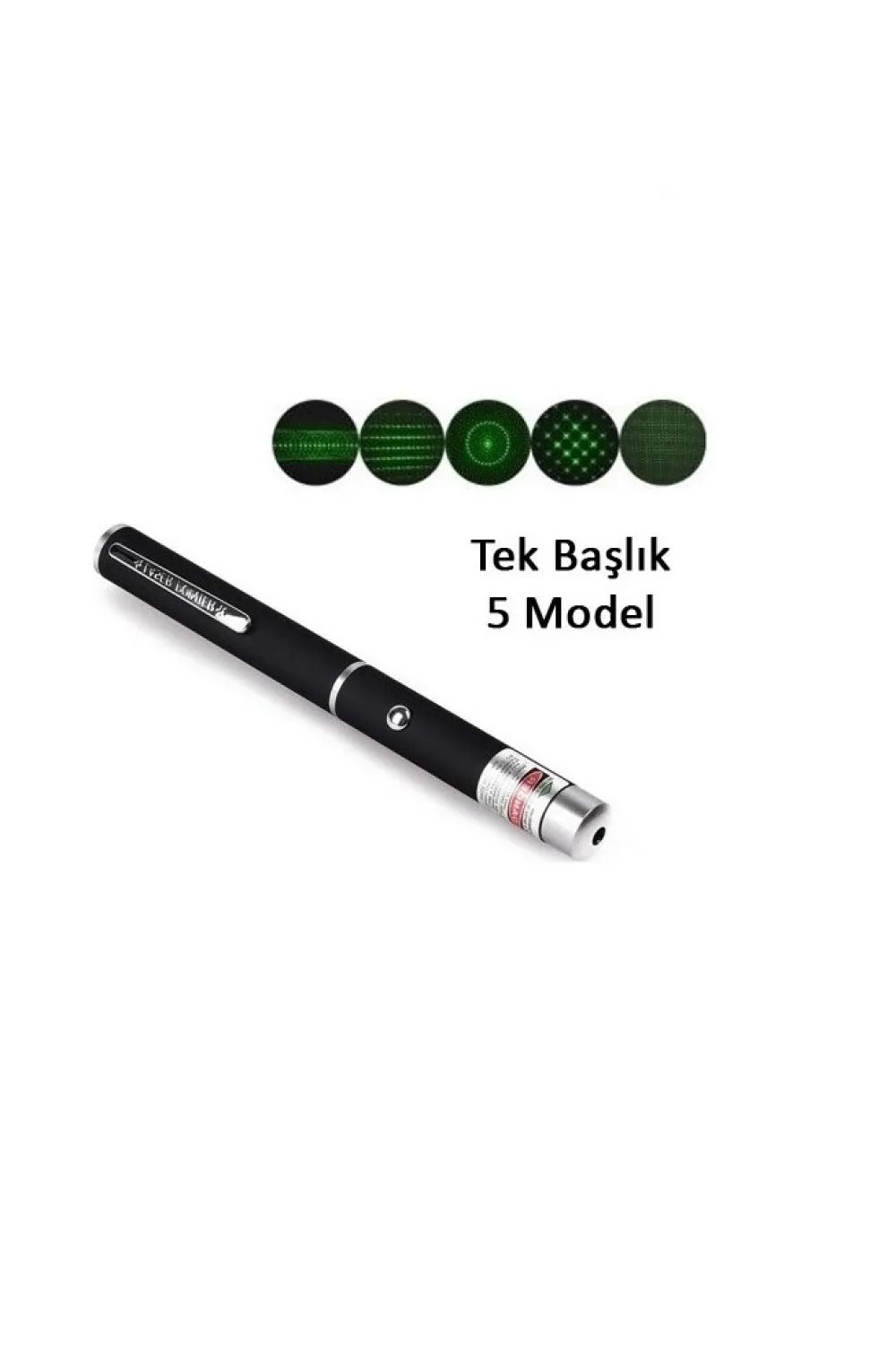 Yeşil Lazer Pointer 5000 Mw 15 Km Etkili (tek Başlık 5 Model)