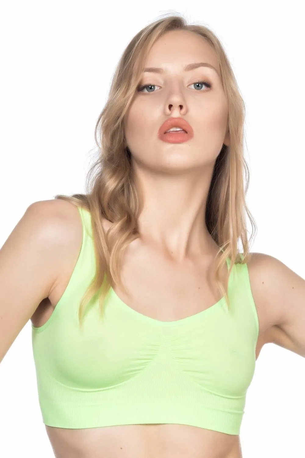 ieg™ YEŞİL MI  4005 Soft Kalın Askı Büstiyer