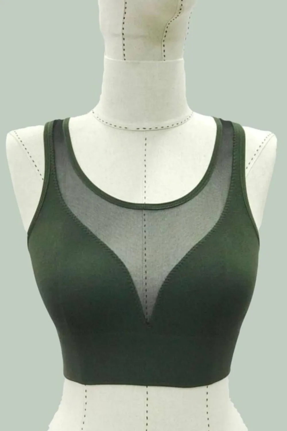 ieg™ YEŞİL MI  4028 Seamless Tül Toparlayıcı Büstiyer