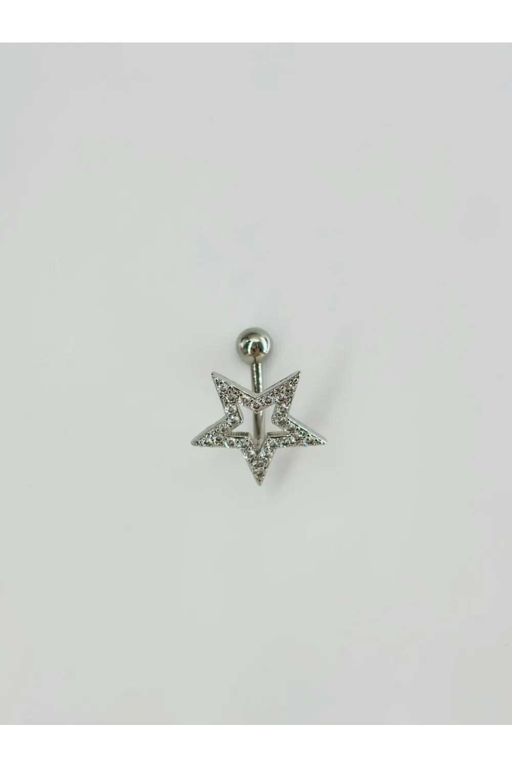 Yıldız Detaylı Göbek Piercing - Pg0101