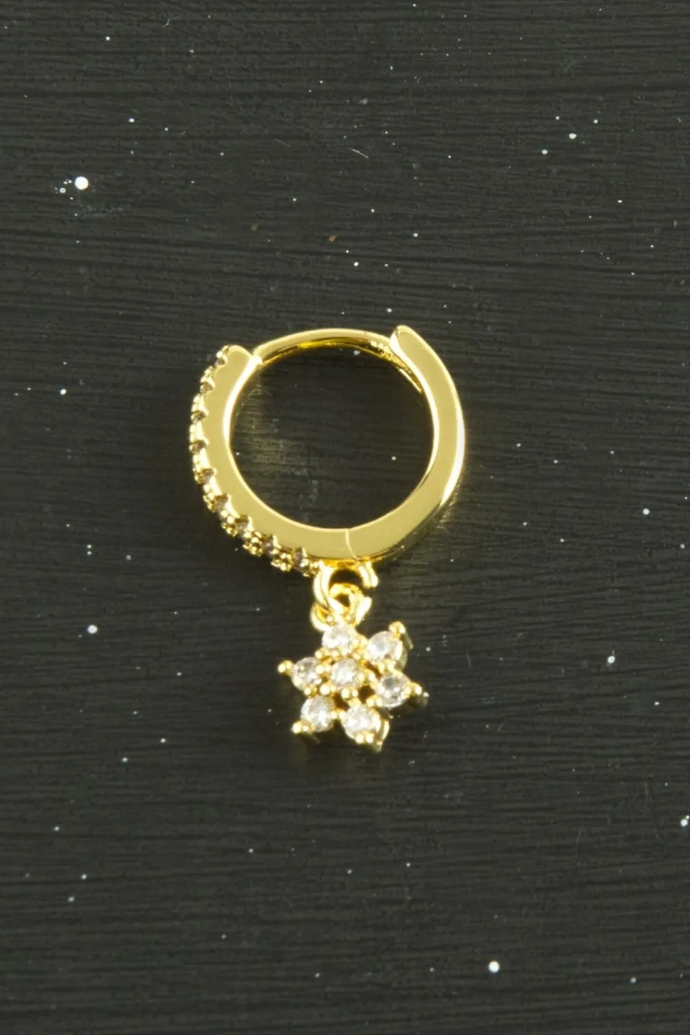 Yıldız Lüks Çelik Kulak Burun Piercing 1 Adet
