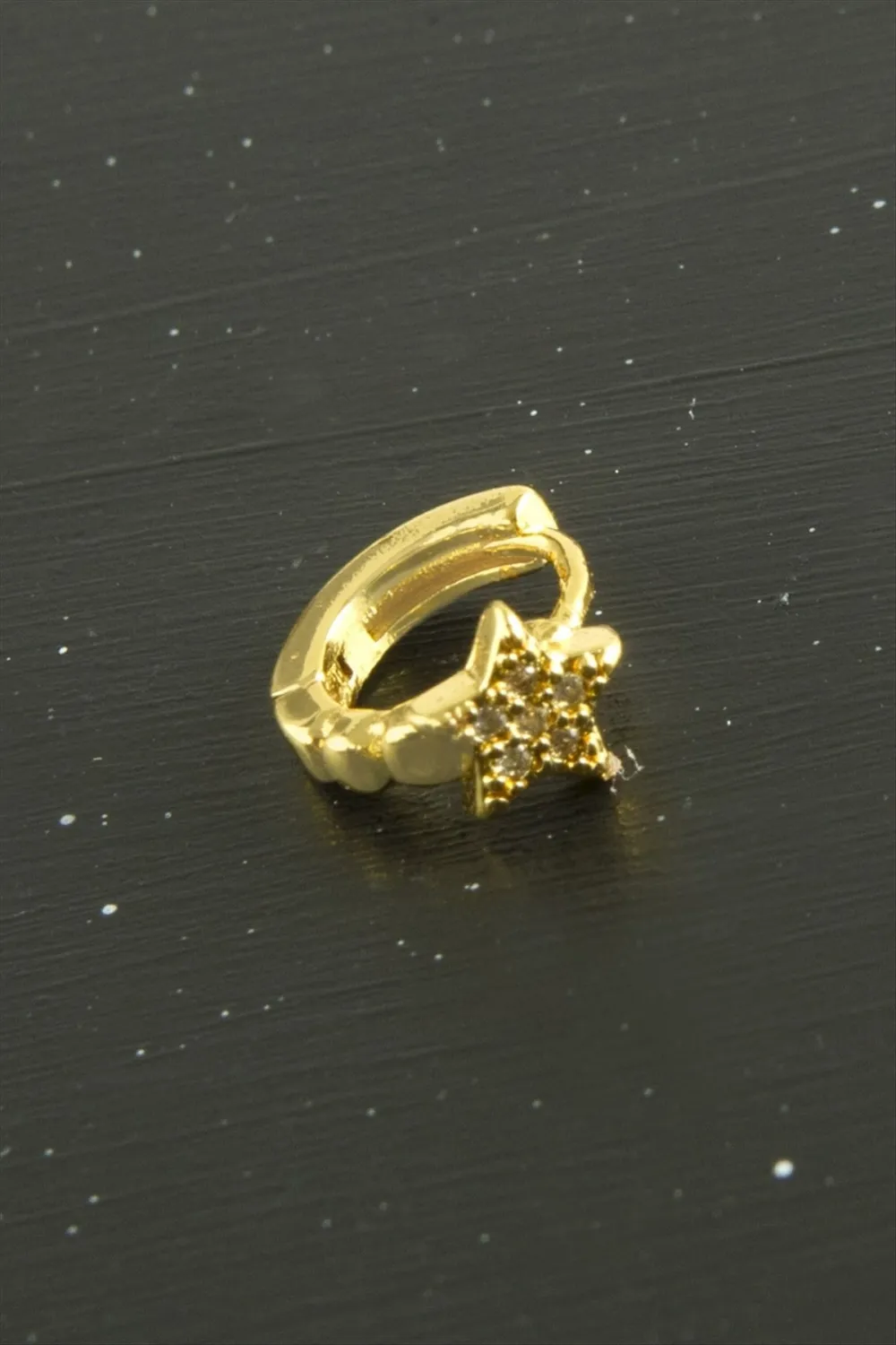 Yıldız Lüks Çelik Kulak Burun Piercing 1 Adet
