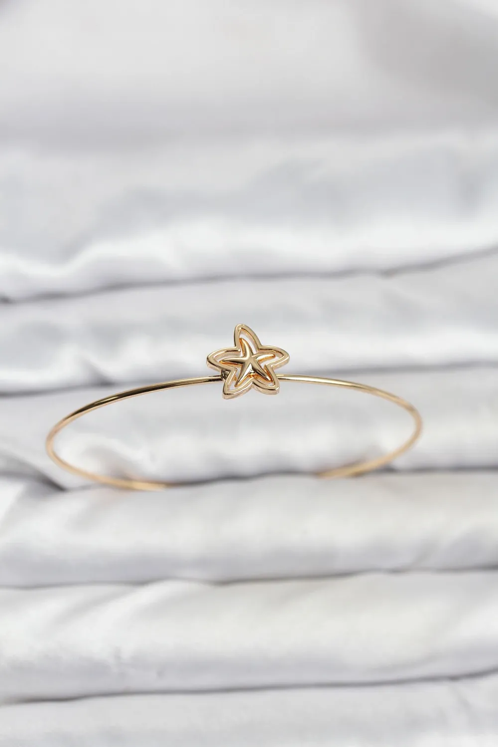 Yıldız Model Gold Renk Bileklik