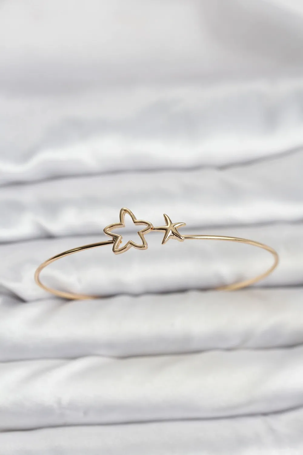 Yıldız Model Gold Renk Bileklik