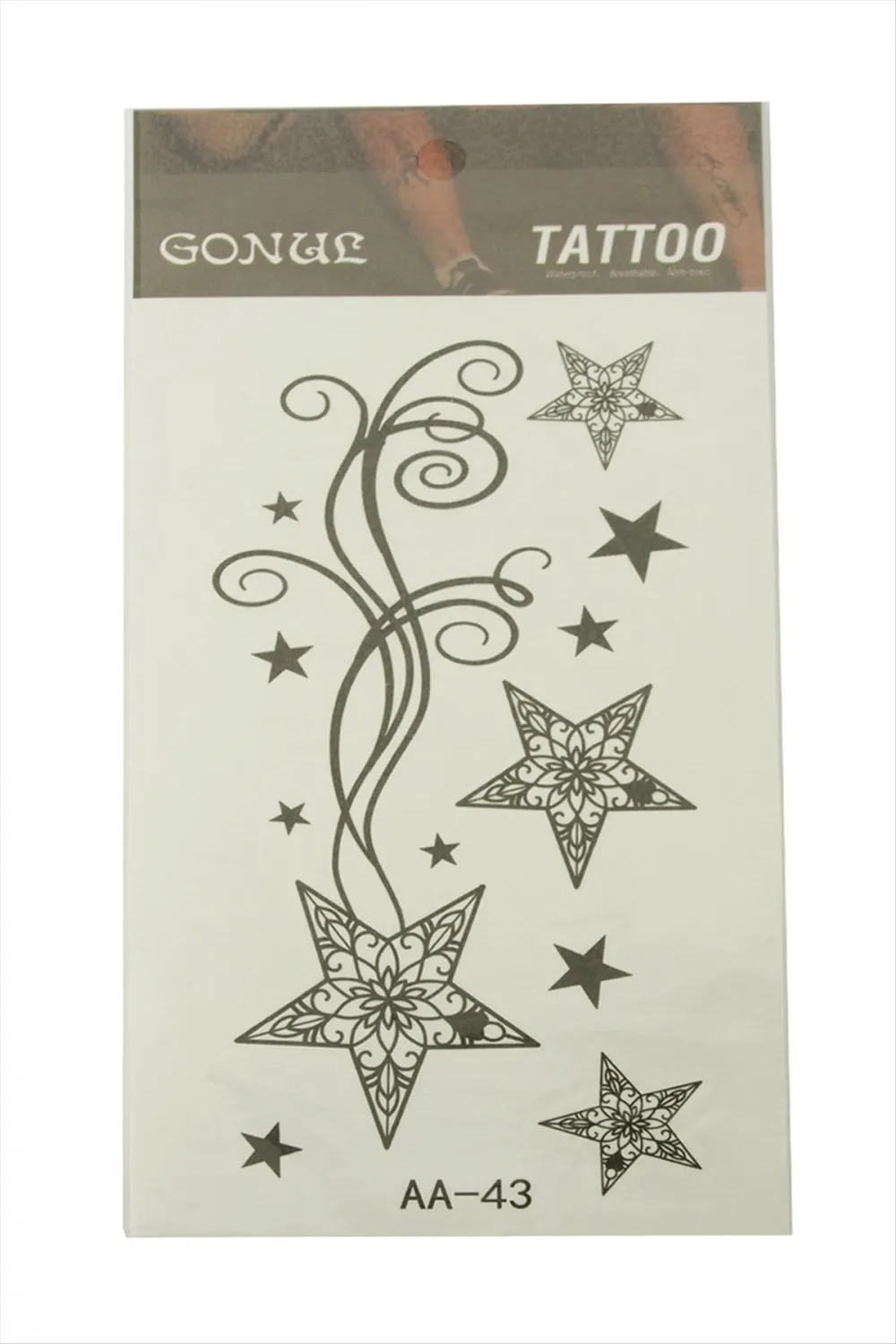 Yıldız Tattoo Dövme Sticker