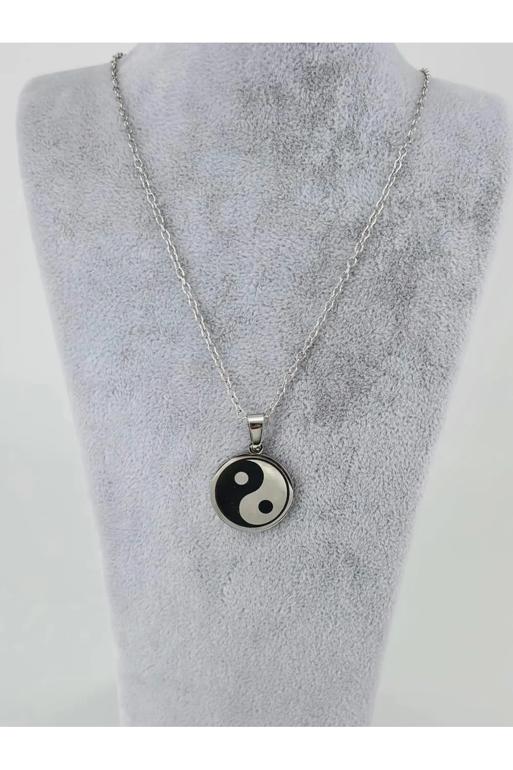 Yin-yang Çelik Erkek Kolye - Ekl0082