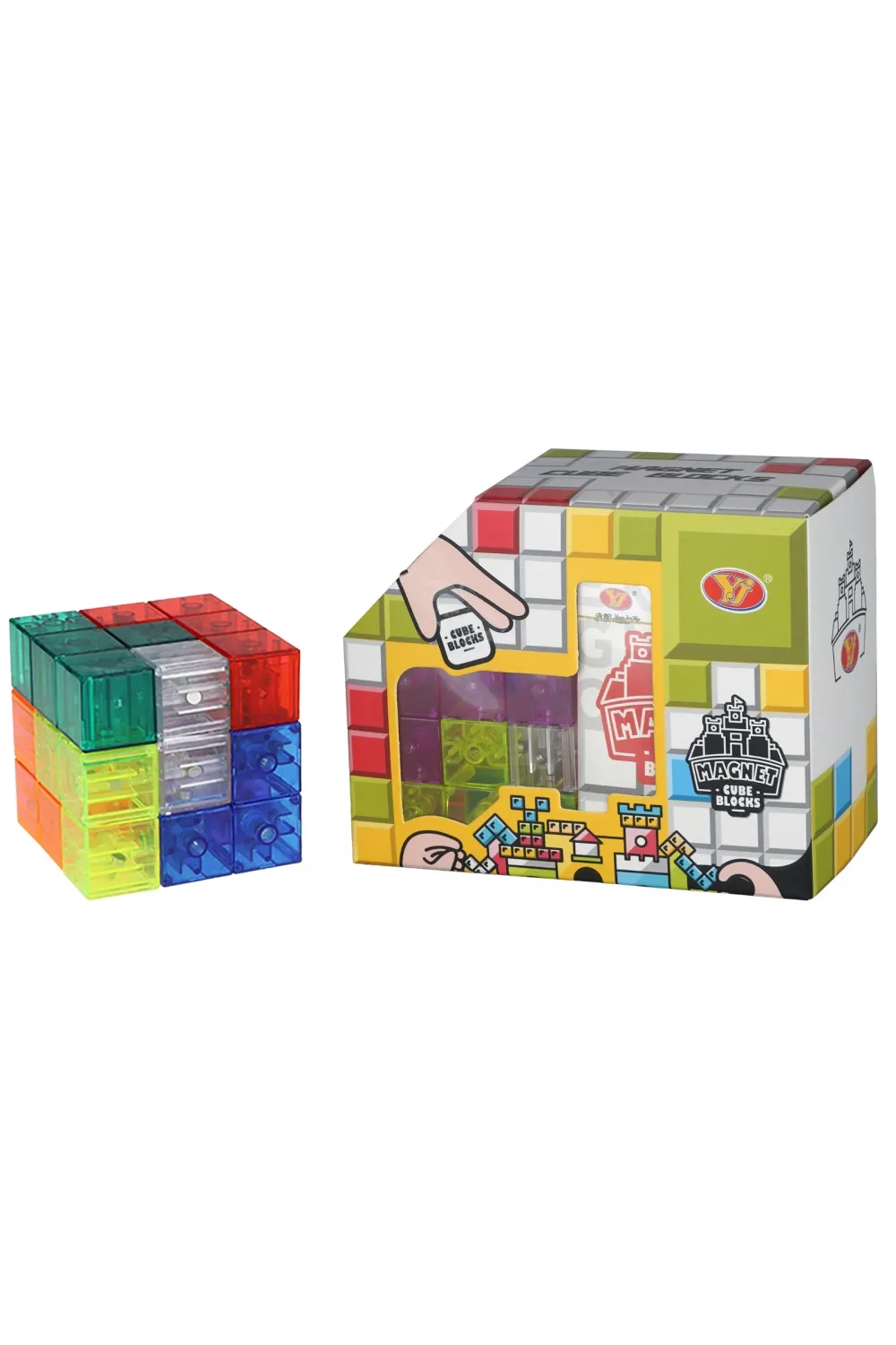 YJ8392 MAGNET CUBE BLOCKS