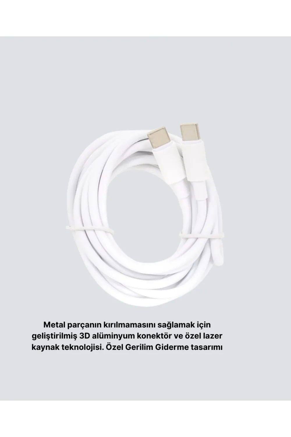 Yüksek Hızlı 30w 5.0a Type-c Kablo Şarj
