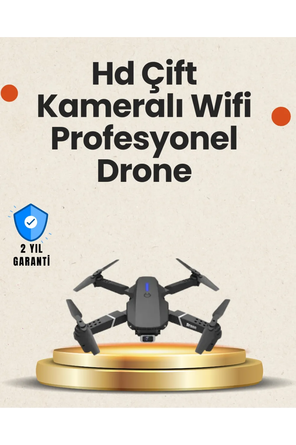 Yükseklik Sabitlemeli Katlanabilir Drone 1080p 4k Kamera Seçenekli