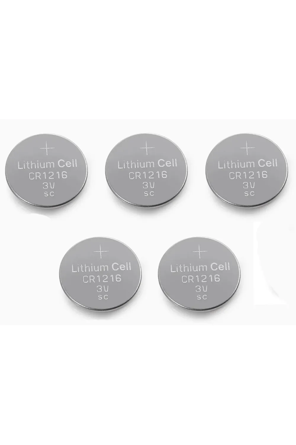 Yuma CR1216 Süper Lityum 3V 5’li Kart Düğme Pil