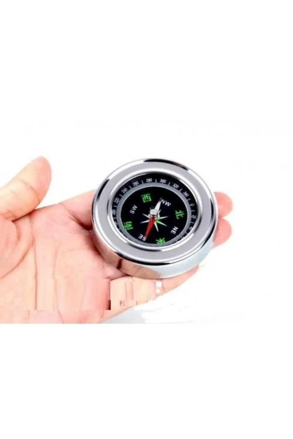 Yuvarlak Metal Kasa Dayanıklı Pusula 60mm