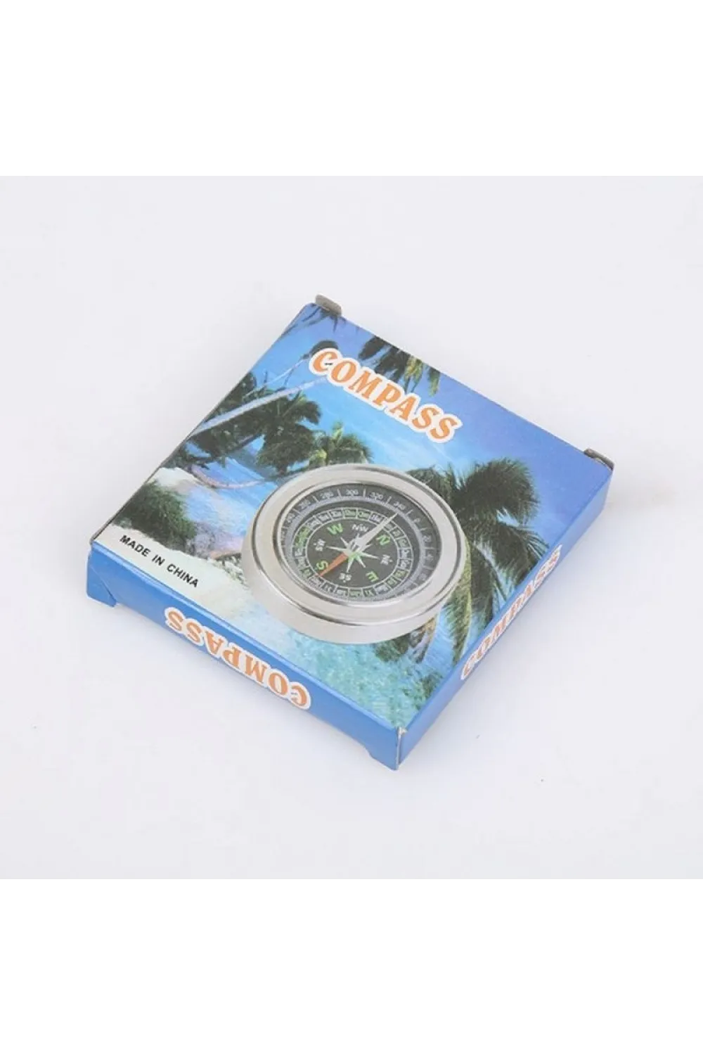 Yuvarlak Metal Kasa Dayanıklı Pusula 80Mm